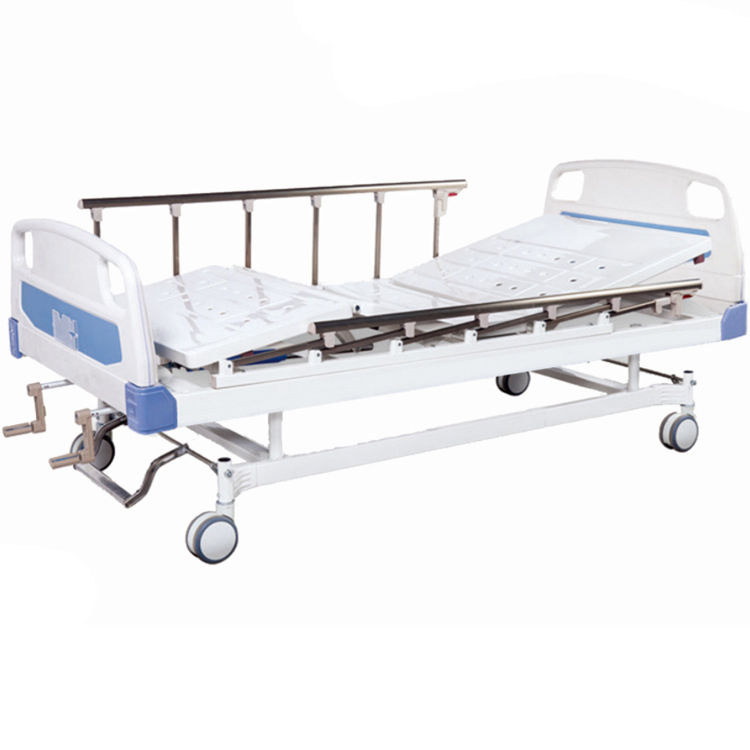 Adjustable Nursing Care Bed for Elderly Patients with Comfortable Mattress Platform