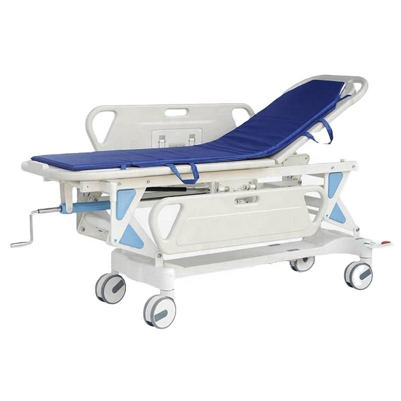 Medical Advanced Hydraulic Patient Transport Stretcher with Optional X-ray Translucent Platform Stretcher