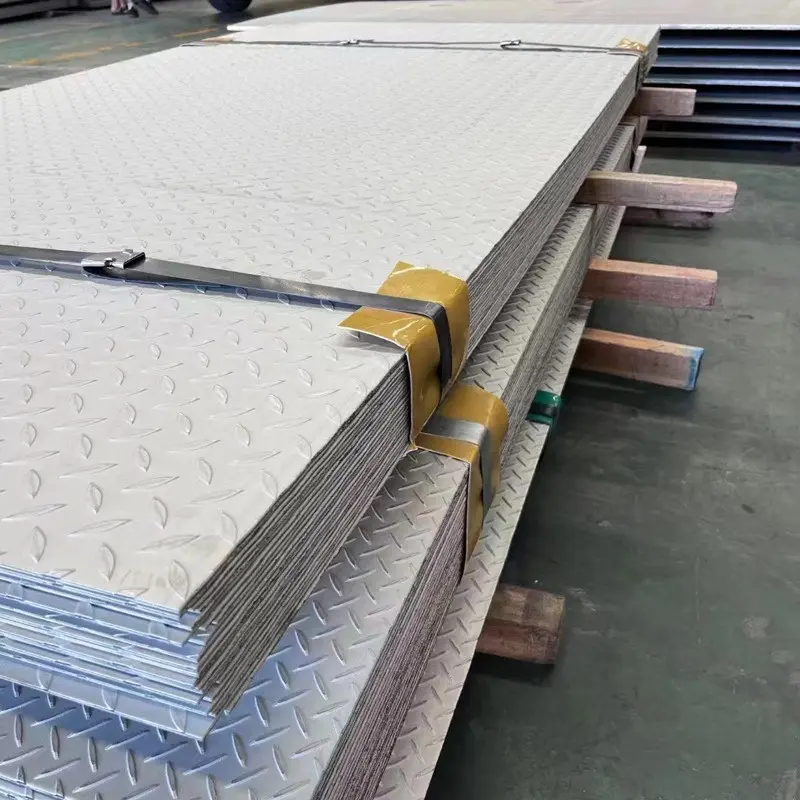 China Stainless Steel Checker Plate Sheet Factory, Supplier