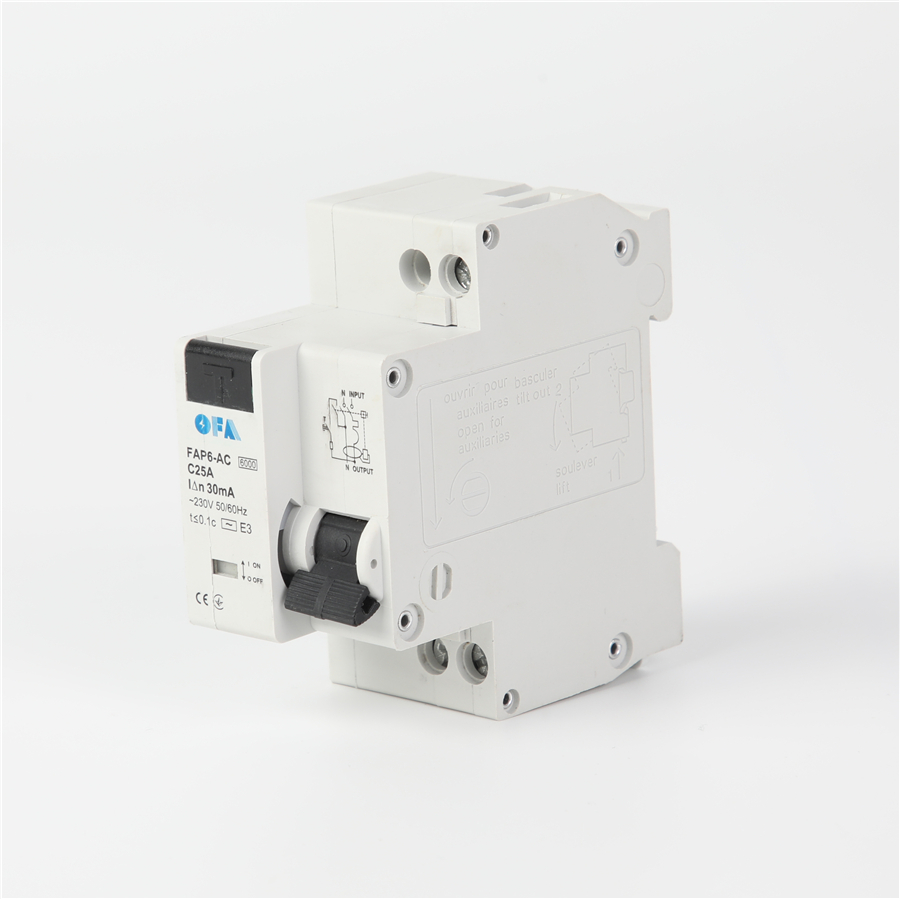 OEM OFAP6-AC High-Performance Waterproof Residual Current Operated Circuit Breaker with Overcurrent Protection Factory, Suppliers