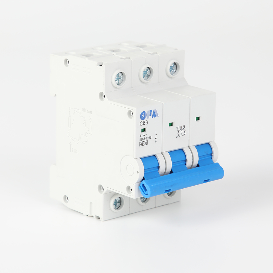 High-Quality OFKL 3P Miniature Circuit Breaker (MCB) Factory, Manufacturer