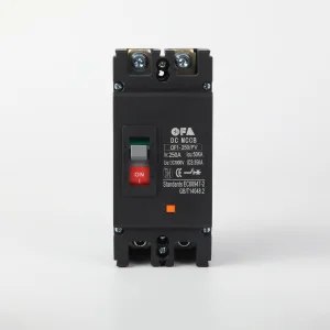 China OF1-250/PV DC Molded Case Circuit Breaker Factories