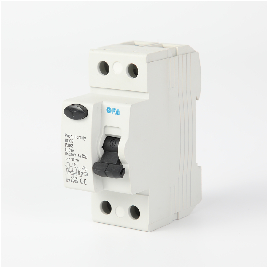 OEM OFPM 2P High-Performance Residual Current Operated Circuit Breaker (RCCB) Supplier, Manufacturers