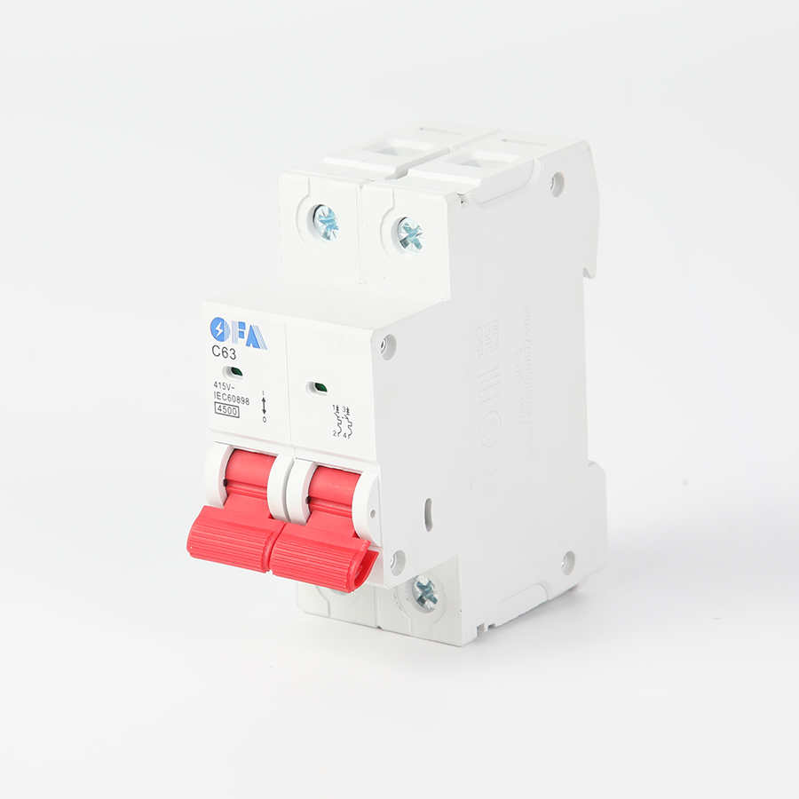 OEM OFEU 2P Miniature Circuit Breaker Factory, Supplier