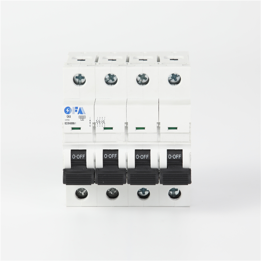 High-Quality OF6KA Series 4-Pole Miniature Circuit Breaker Suppliers, Supplier