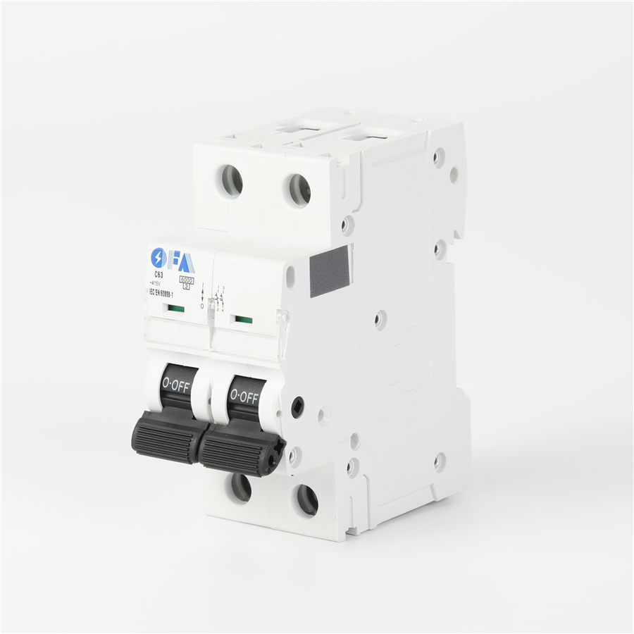 China OF6KA Series 2P Miniature Circuit Breaker Factory, Manufacturer
