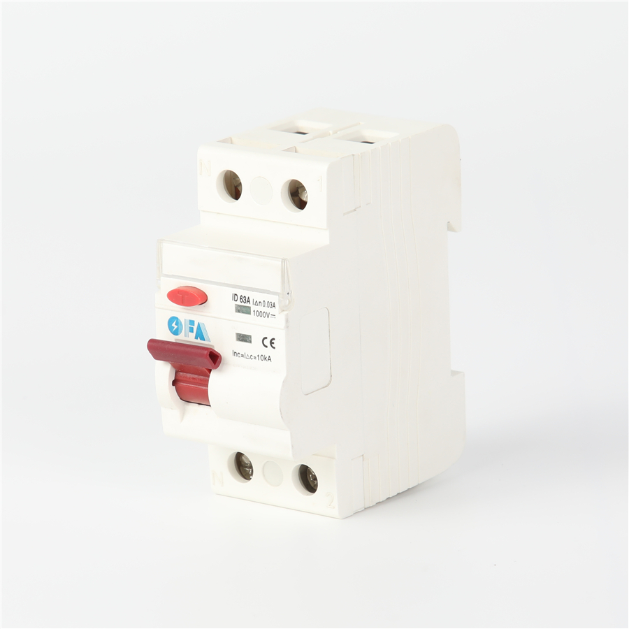 OEM OFID 2P Series Residual Current Circuit Breaker – Professional Guardian of Electrical Safety Factories, Factory