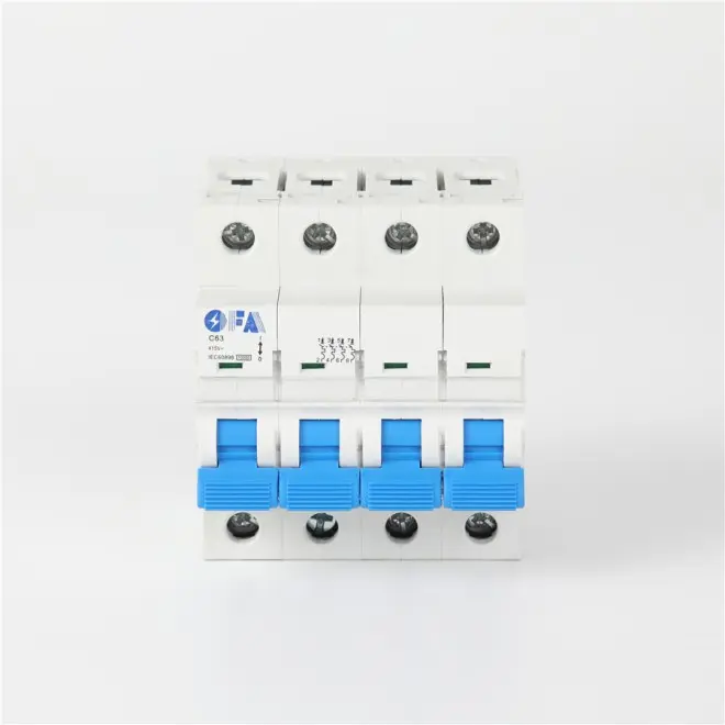 OF10KA Series 4P Miniature Circuit Breaker