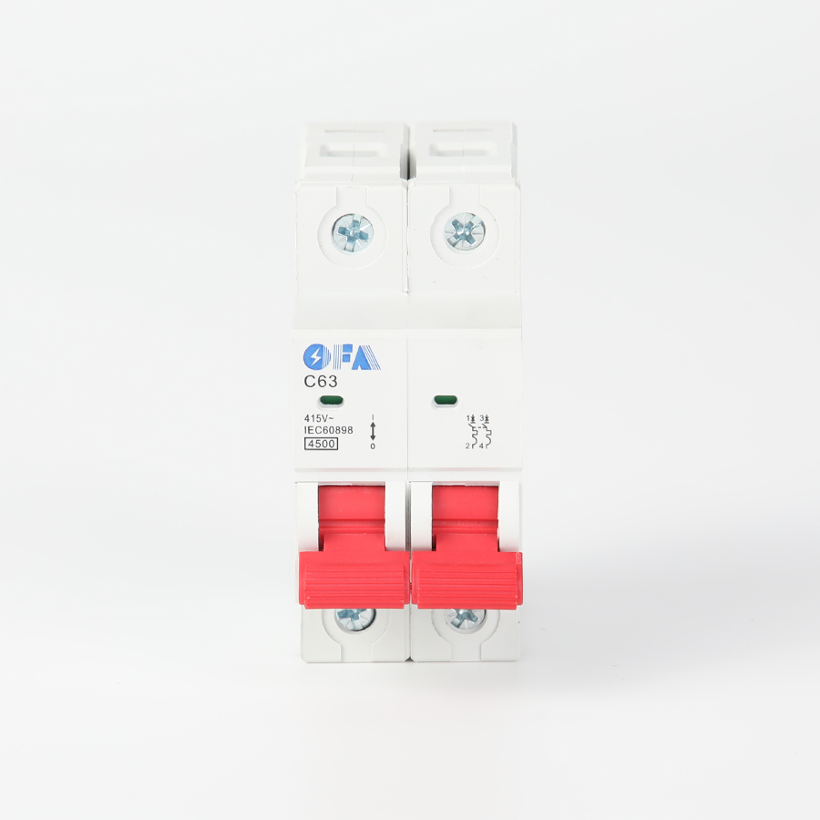 OEM OFEU 2P Miniature Circuit Breaker Factory, Supplier
