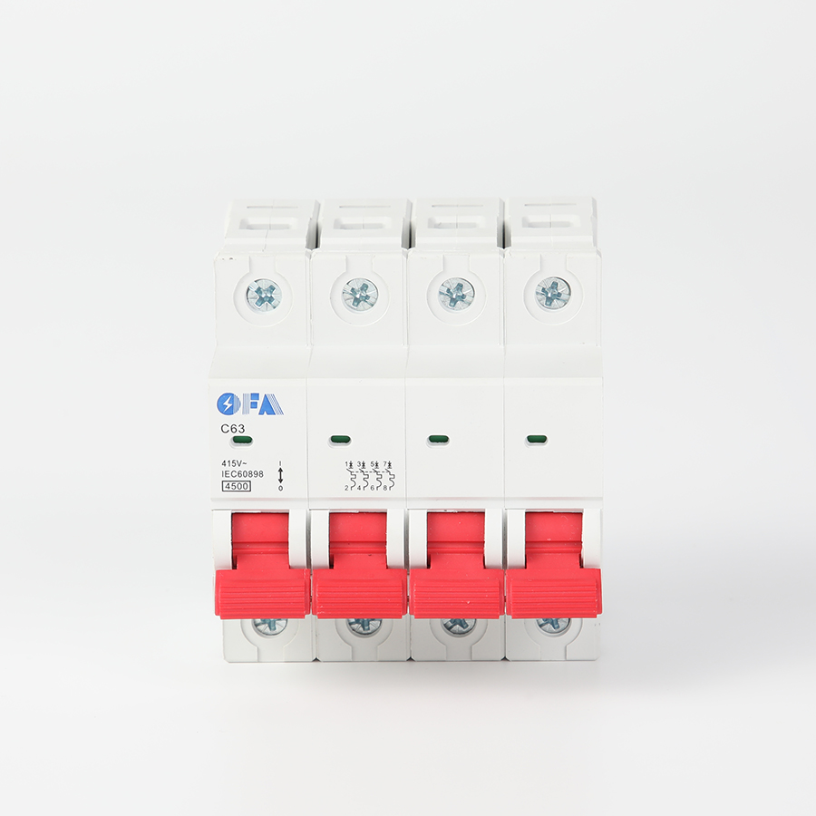 China OFEU 4P Miniature Circuit Breaker (MCB) Factories, Manufacturer