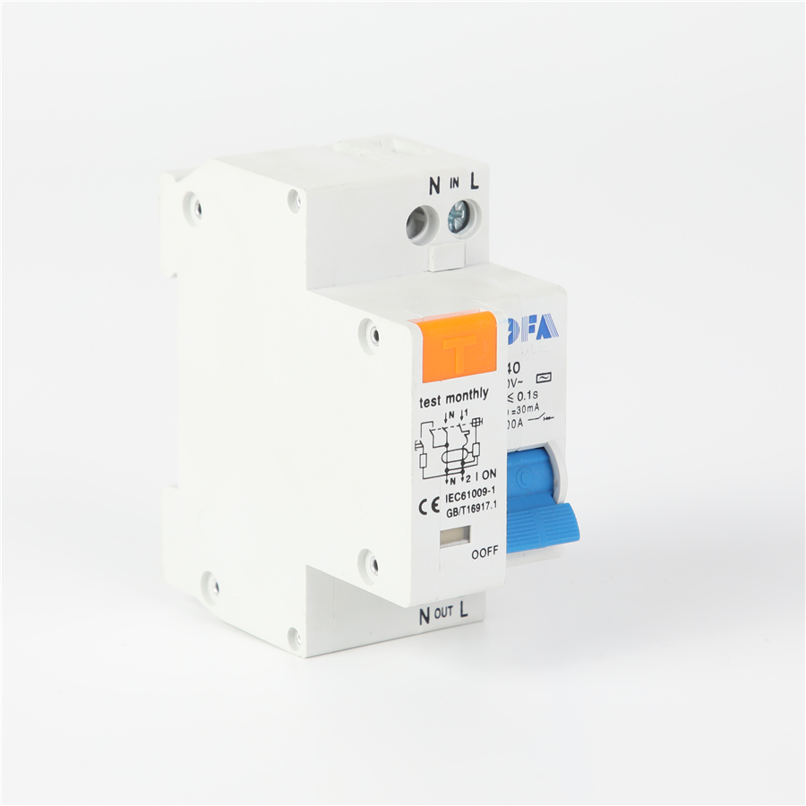 China OFDPN 2P40A High-Performance Two-Pole Earth Leakage Circuit Breaker (RCBO) Factory, Manufacturer