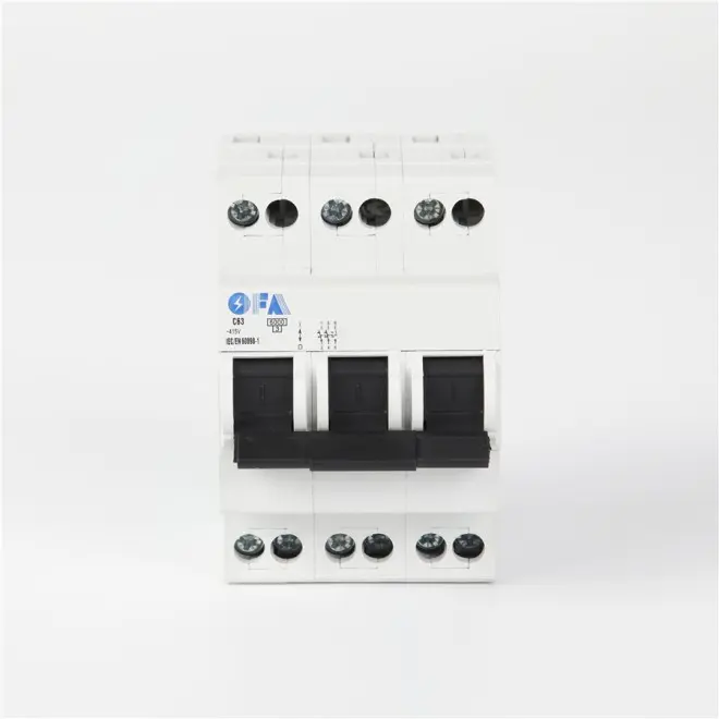 OFIS-DS Series C63 3P Miniature Circuit Breaker