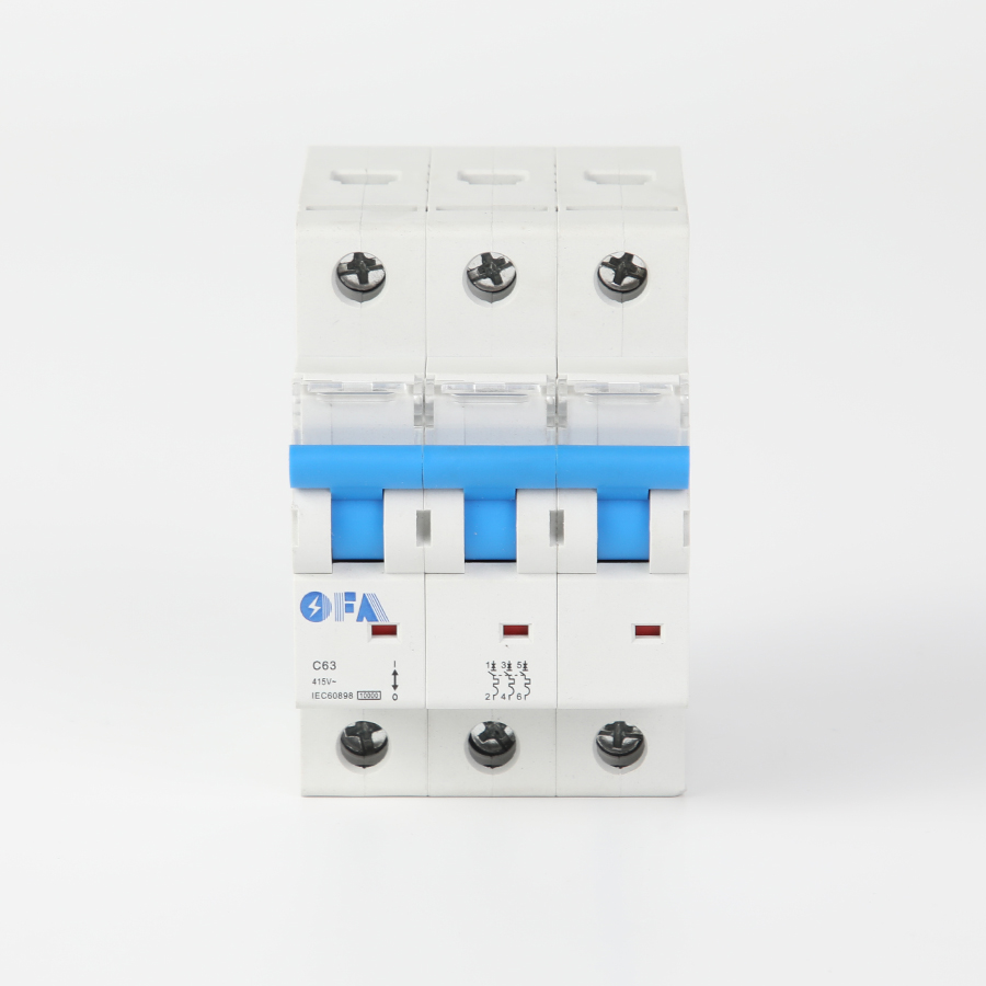 China OFL8 Series 3P Miniature Circuit Breaker Factories, Factory