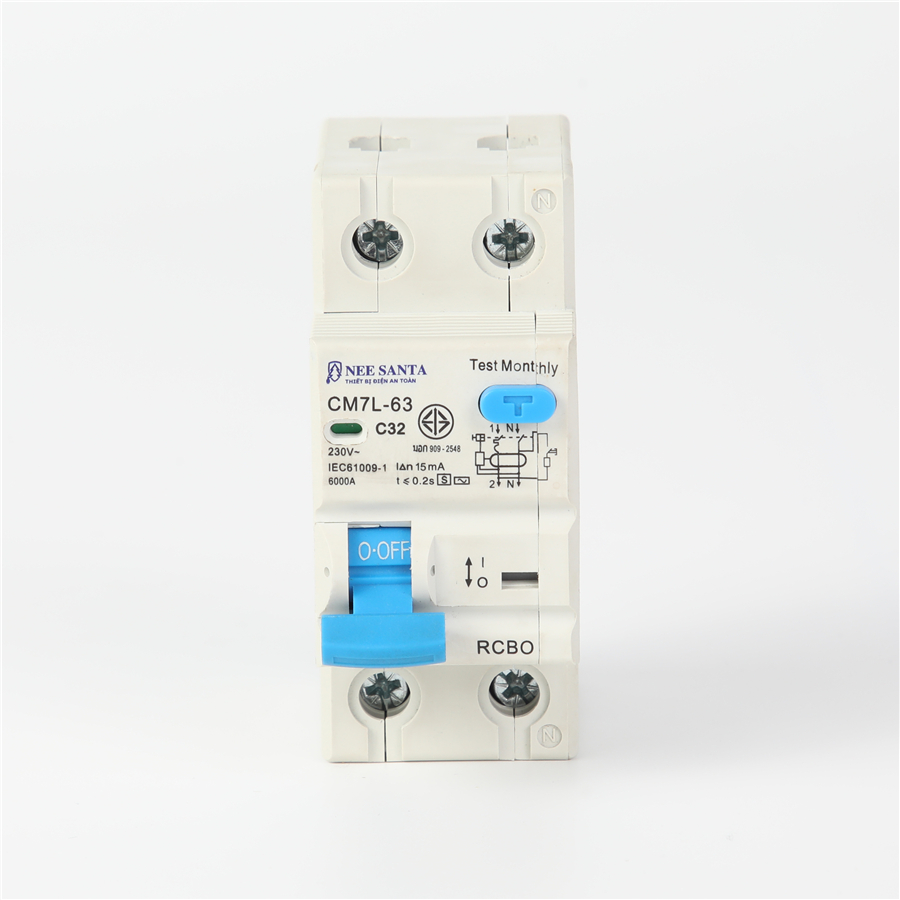China OFC 32A High-Performance Residual Current Operated Circuit Breaker with Overcurrent Protection (RCBO) Factories, Suppliers