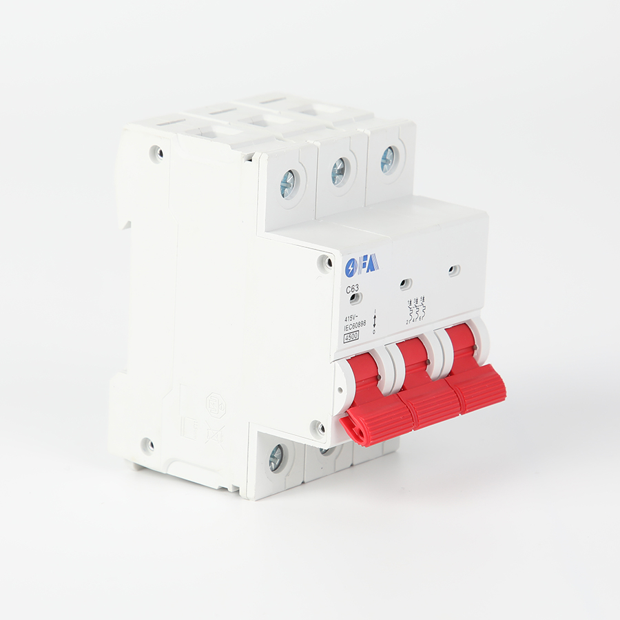 OEM OFEU 3P Miniature Circuit Breaker Factory, Supplier