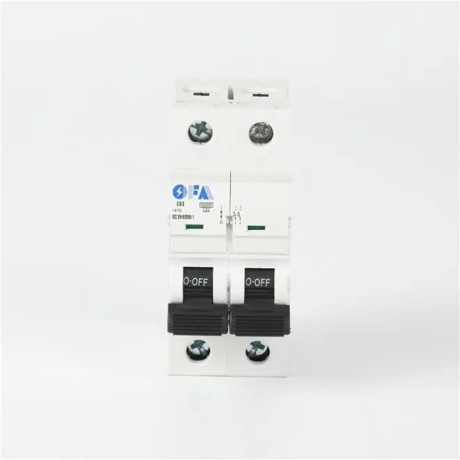 OF6KA Series 2P Miniature Circuit Breaker