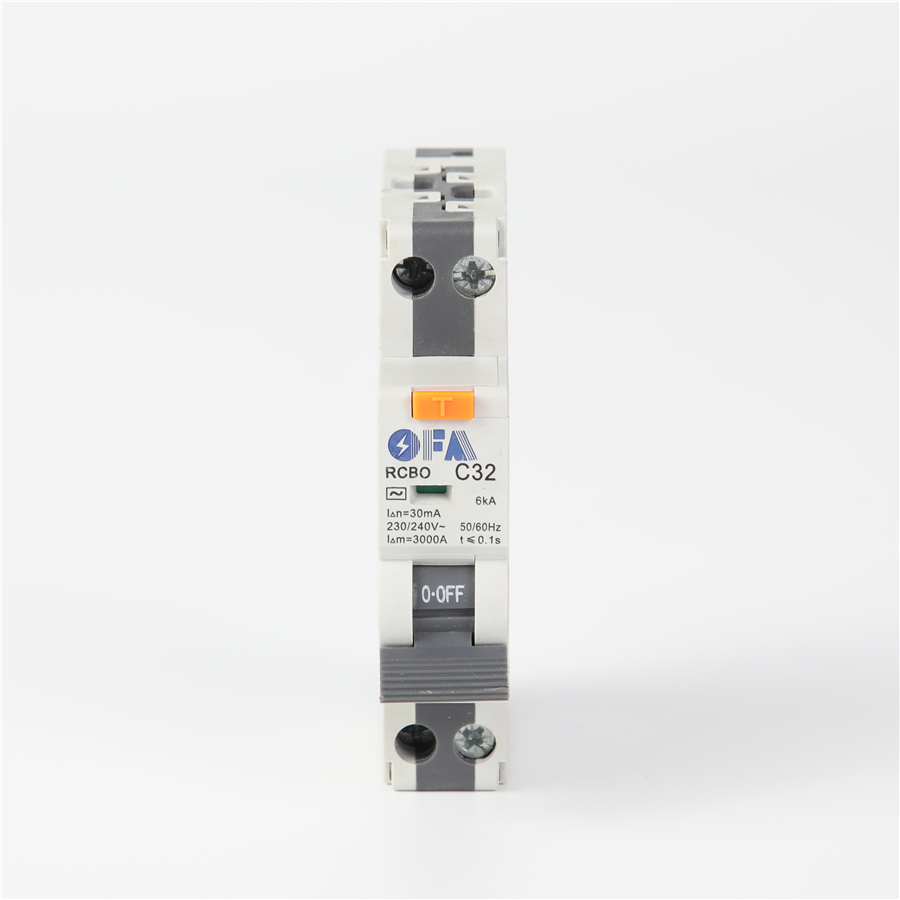 China OFMIN High-Performance Residual Current Operated Circuit Breaker with Overcurrent Protection (RCBO) Suppliers, Manufacturers