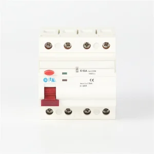 OEM OFID 4P High-Performance DC Residual Current Breaker