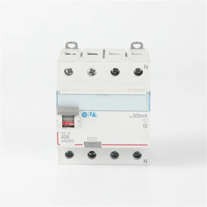 OFDX 4P High-Performance Four-Pole Residual Current Operated Circuit Breaker (RCCB)
