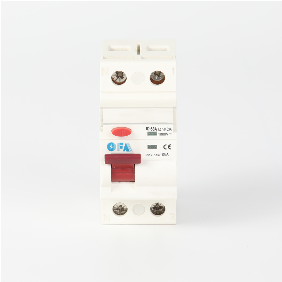 OEM OFID 2P Series Residual Current Circuit Breaker – Professional Guardian of Electrical Safety Factories, Factory