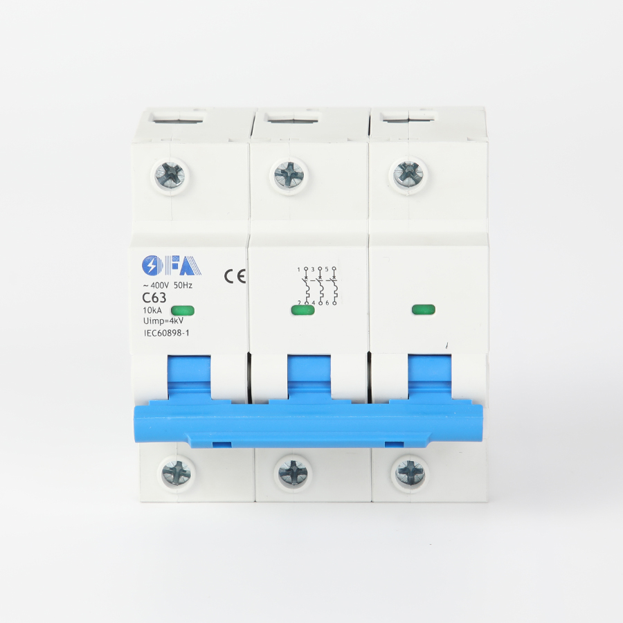 OEM OFNC Series 3P Miniature Circuit Breaker Factories, Factory