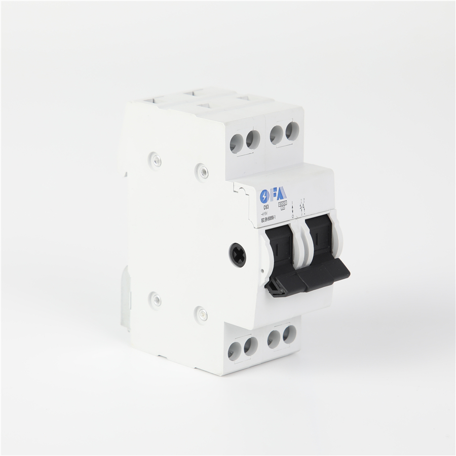 China OFIS-DS Series C63 2P Miniature Circuit Breaker Factories, Supplier
