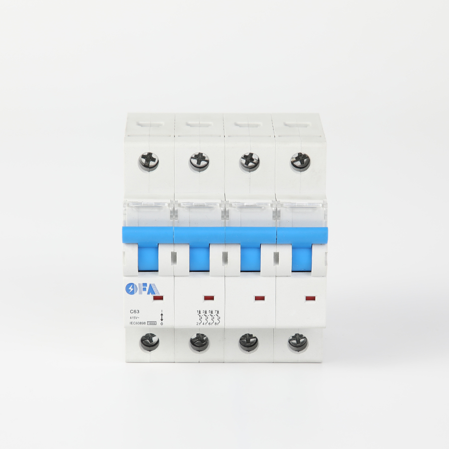 OEM OFL8 Series 4P Miniature Circuit Breaker Supplier, Manufacturer