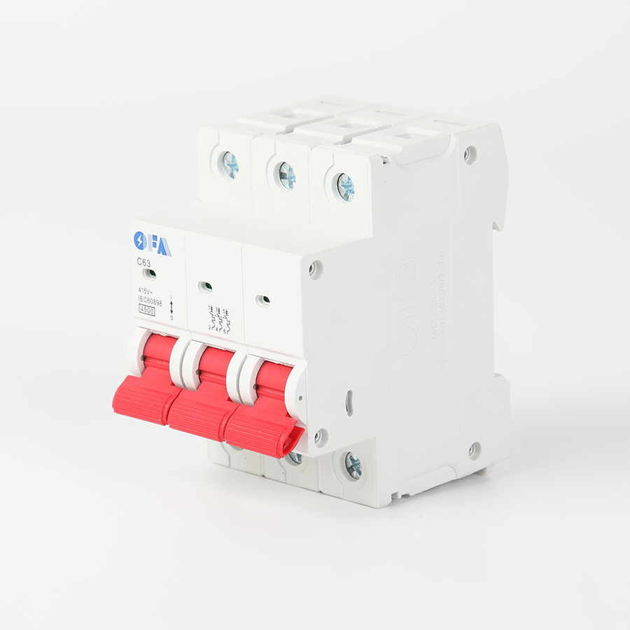 OEM OFEU 3P Miniature Circuit Breaker Factory, Supplier