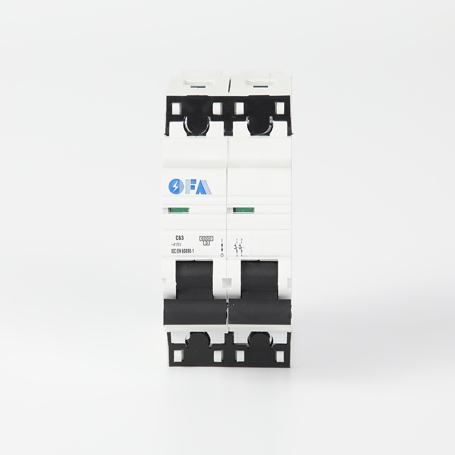 China OFD4Z7 Series 2P Miniature Circuit Breaker Suppliers, Manufacturers