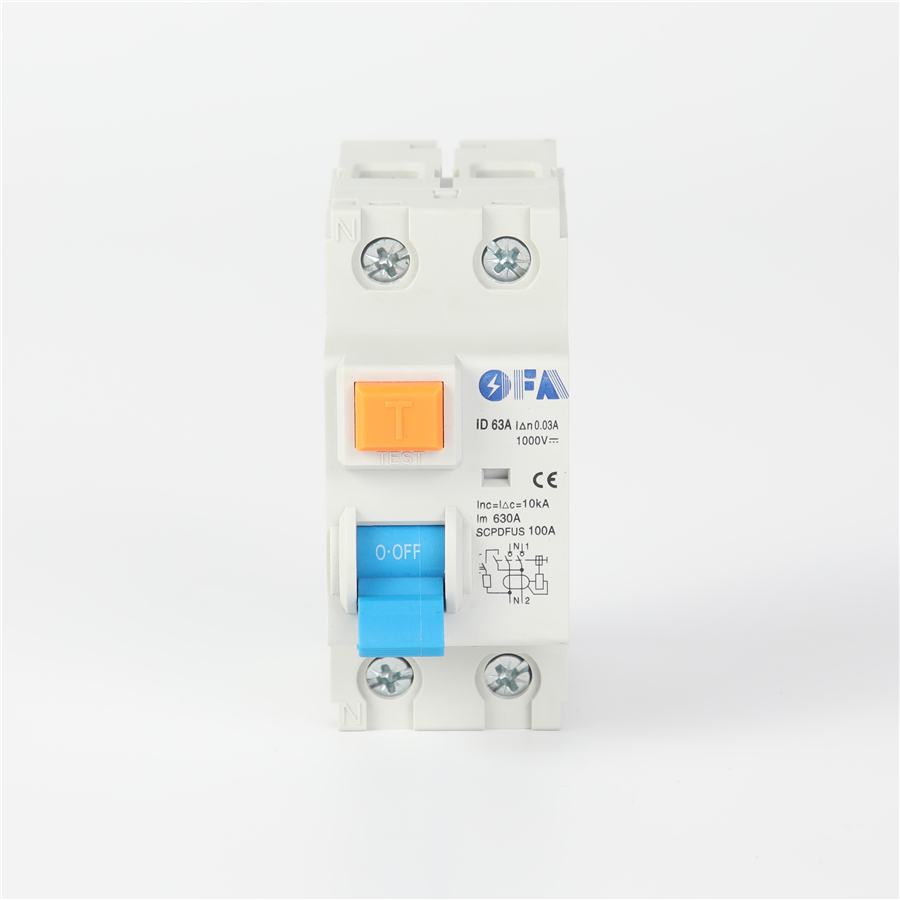 High-Quality OFID 2P High-Performance DC Molded Case Circuit Breaker Suppliers, Supplier