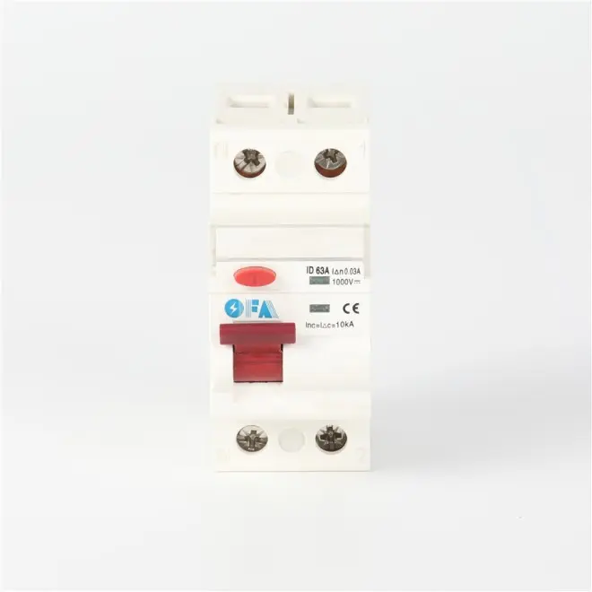 OFID 2P Series Residual Current Circuit Breaker – Professional Guardian of Electrical Safety