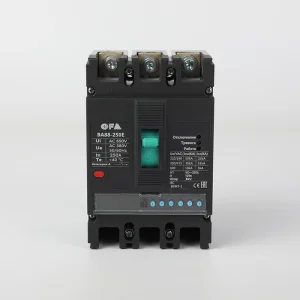 High-Quality BA88-250E Molded Case Circuit Breaker