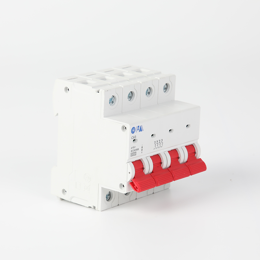 China OFEU 4P Miniature Circuit Breaker (MCB) Factories, Manufacturer