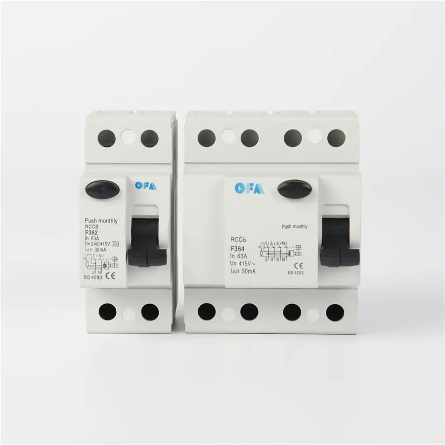 OFPM RCCB Series - OFA Electrical