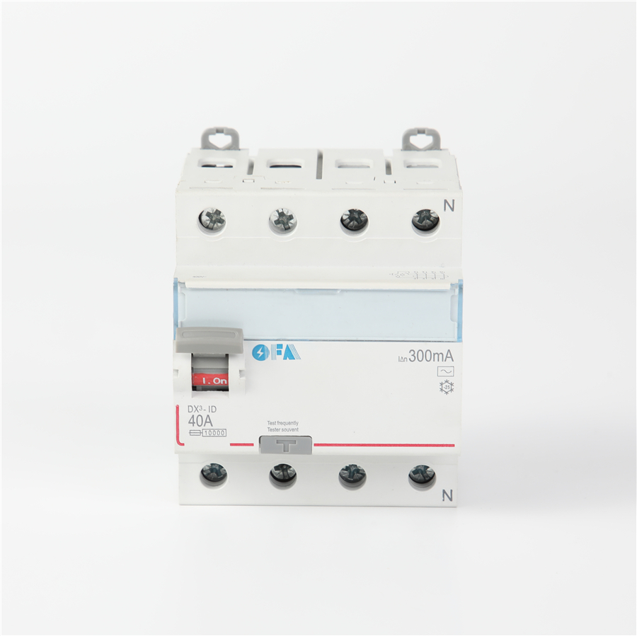 China OFDX 4P High-Performance Four-Pole Residual Current Operated Circuit Breaker (RCCB) Supplier, Manufacturer