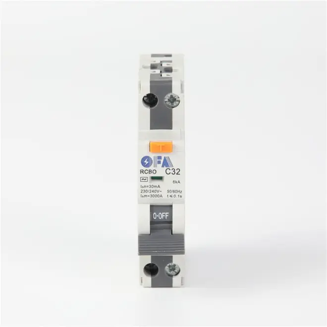 OFMIN High-Performance Residual Current Operated Circuit Breaker with Overcurrent Protection (RCBO)