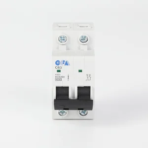 China OFDZ47 Series 2P Miniature Circuit Breaker