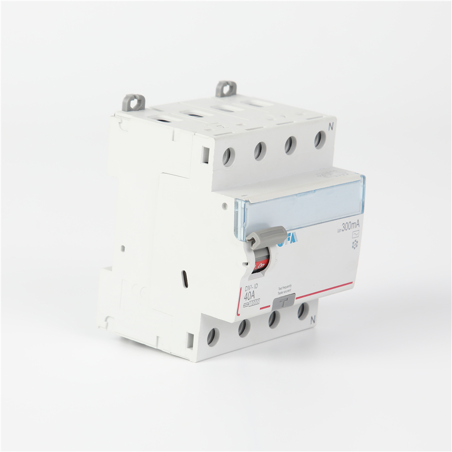 China OFDX 4P High-Performance Four-Pole Residual Current Operated Circuit Breaker (RCCB) Supplier, Manufacturer