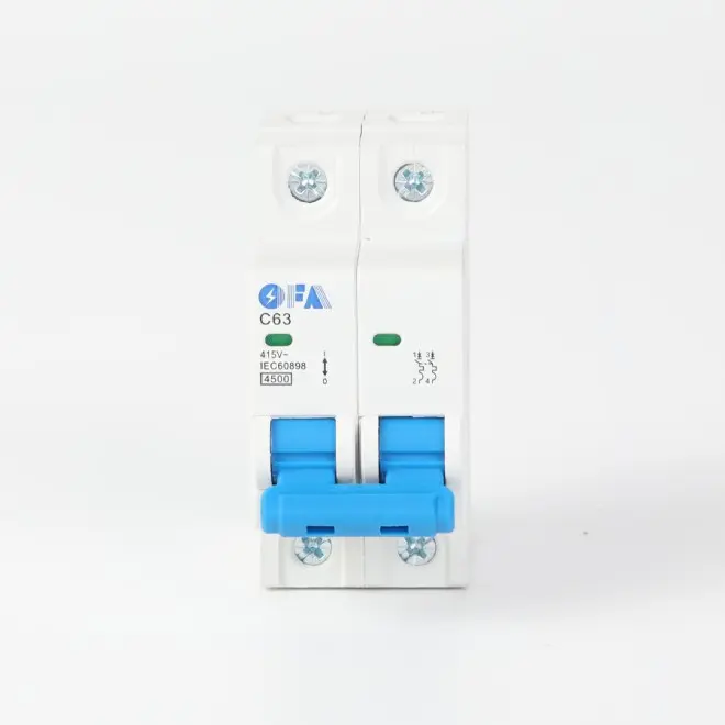 OFDL Series 2P Miniature Circuit Breaker