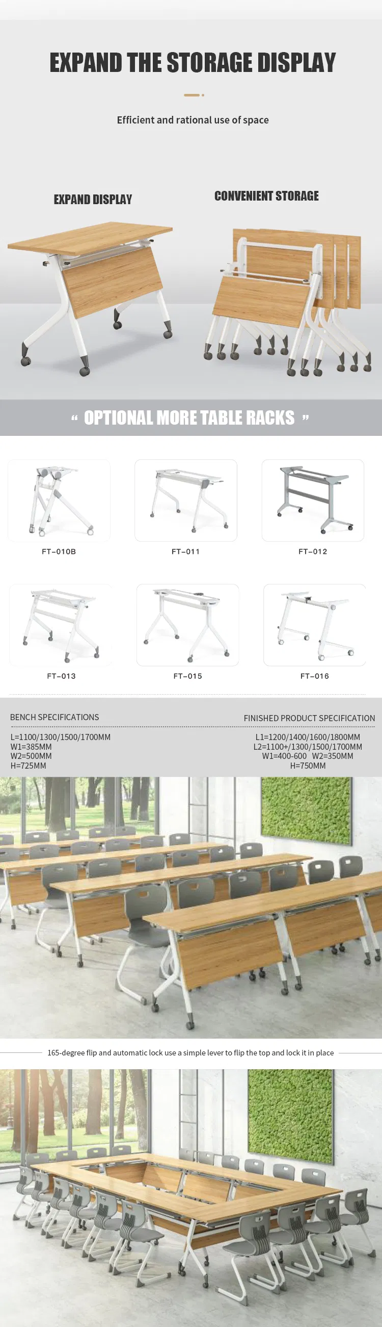 Foldable Conference Table
