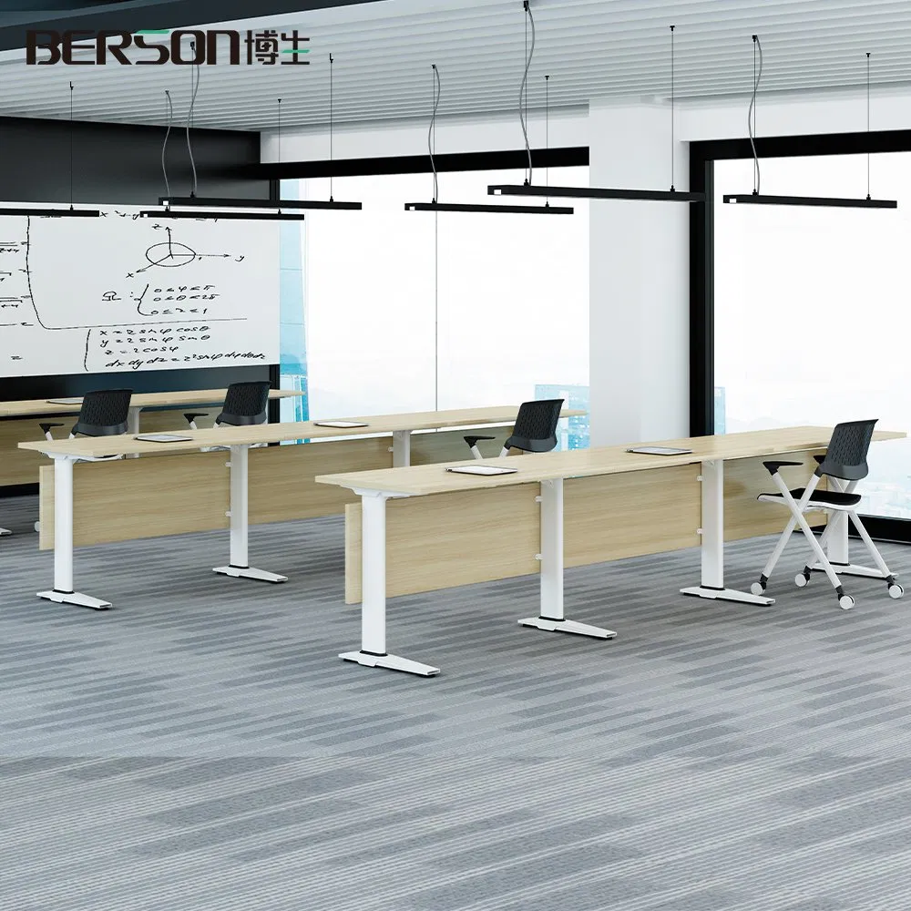 Office Movable Furniture Folding Training Conference Room Negotiation Desk Meeting Table
