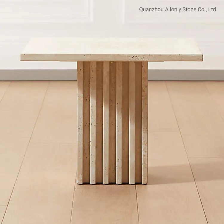 Travertine Coffee Table Design 3