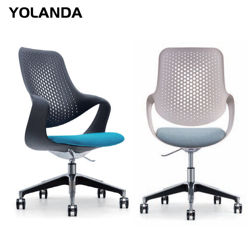 Yolanda Cheap Price High Back Gas Lifting Office Staff Visitor Chair Swivel Executive Ergonomic Task Mesh Office Chair