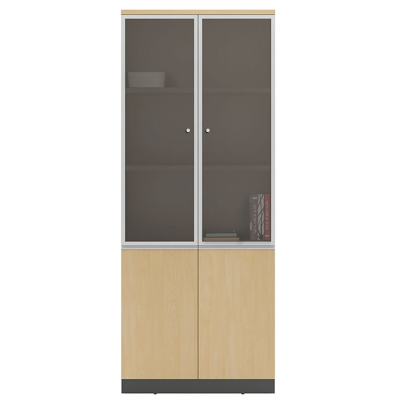 Modern Office Furniture Filing Cabinet with Glass Doors (H20-0635)