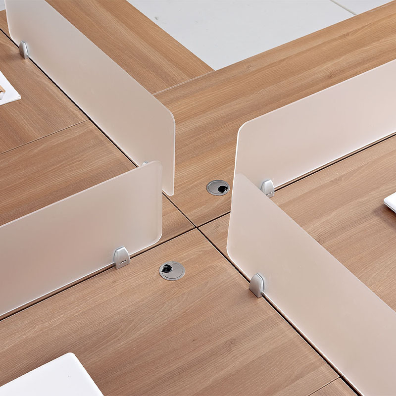 Modular Office Furniture Iron Frame Modern MDF Office Workstation