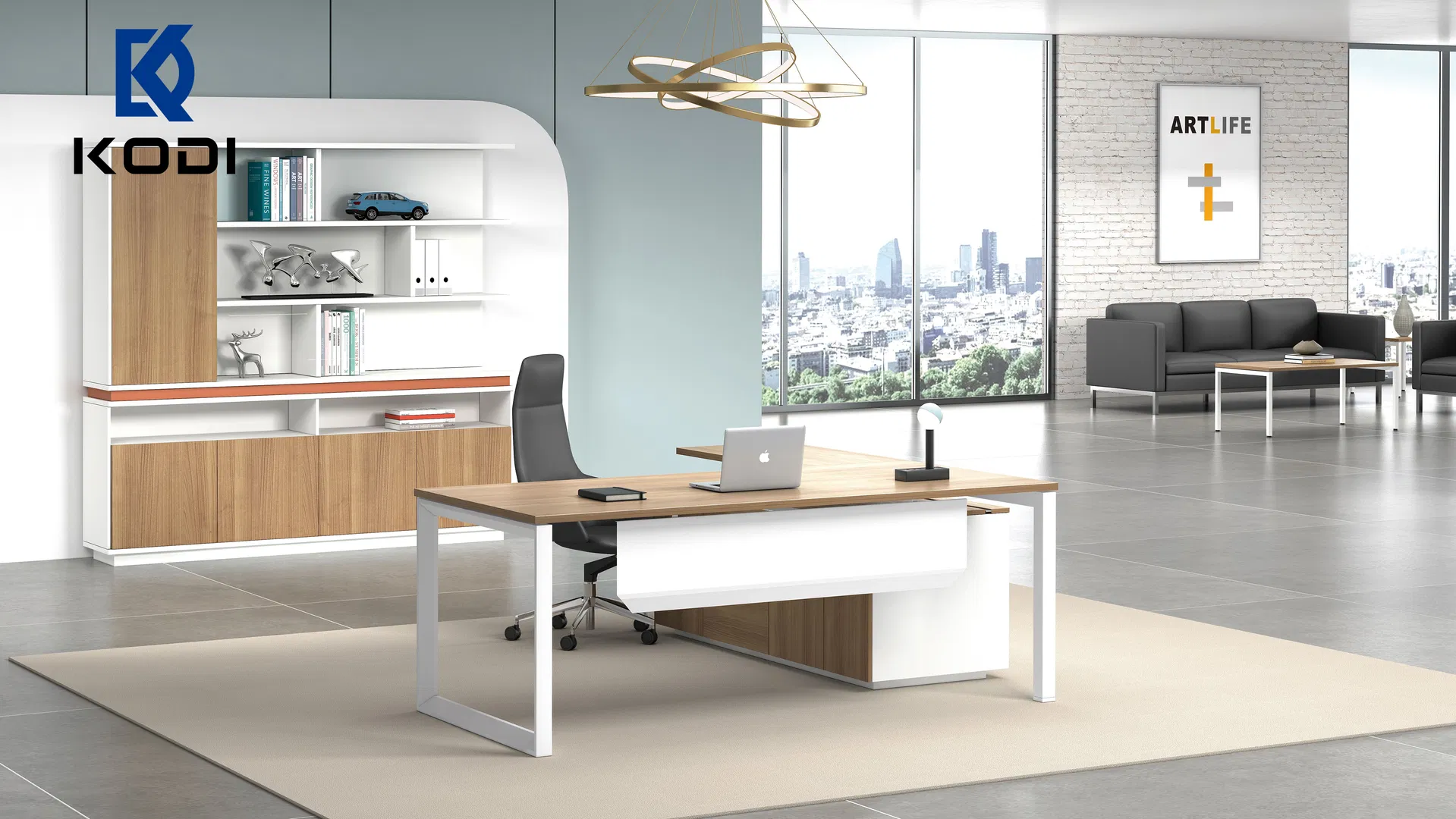 Executive Desk Layout