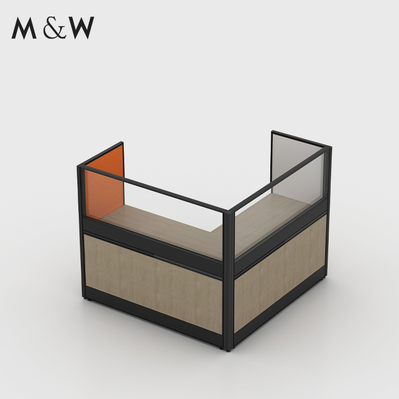 M&W Projects Office Cubicle Partition Desks Desk Aluminium Modular Workstation
