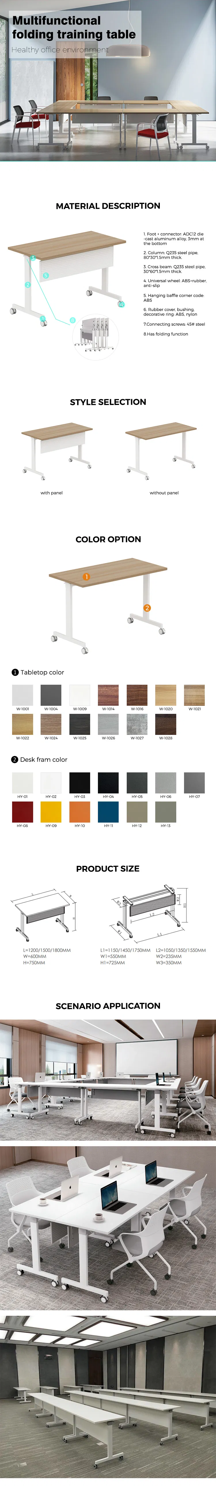 Foldable Training Desk