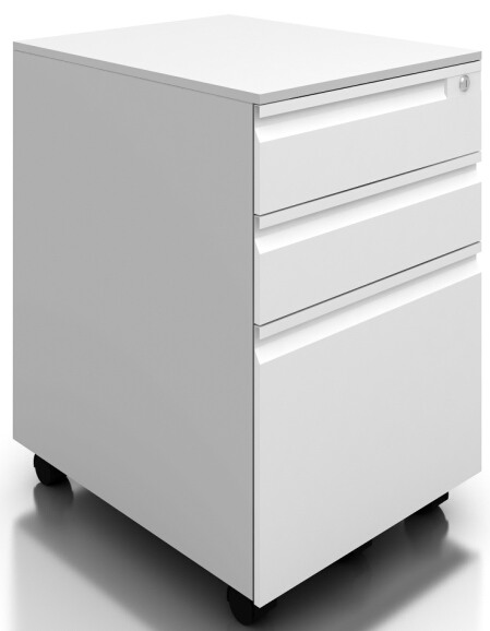 Z-Edge (S Type) 3-Drawers Mobile Pedestal (SQ Series)
