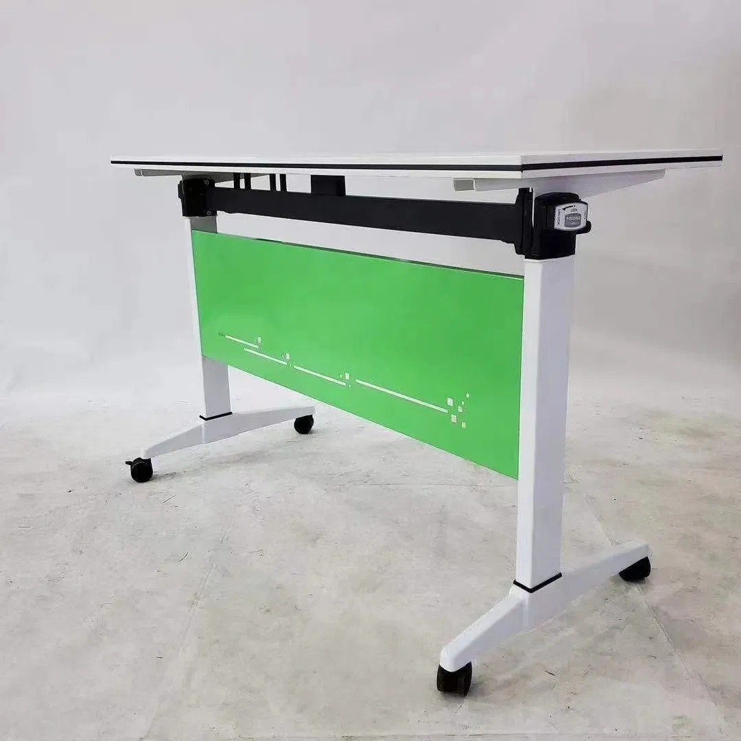 Cheap Collapsible Folding Conference Room Training Desk Portable Adjustable Table and Chairs